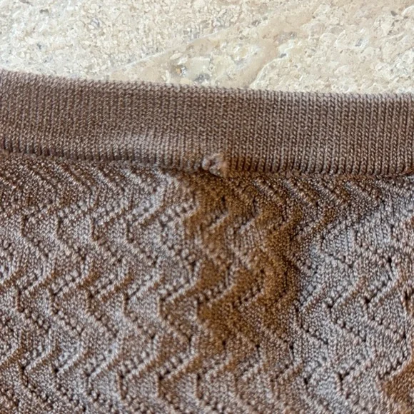 Babaton size 2XS Taupe‎ Textured cropped tank - Picture 4 of 4